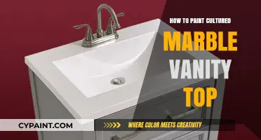 Revamp Your Cultured Marble Vanity Top: A Step-by-Step Painting Guide