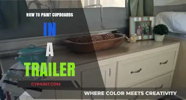 Revamp Your Trailer: Easy Steps to Paint Cupboards Like a Pro
