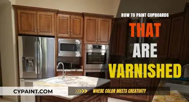 Revamp Varnished Cupboards: A Step-by-Step Painting Guide for Beginners