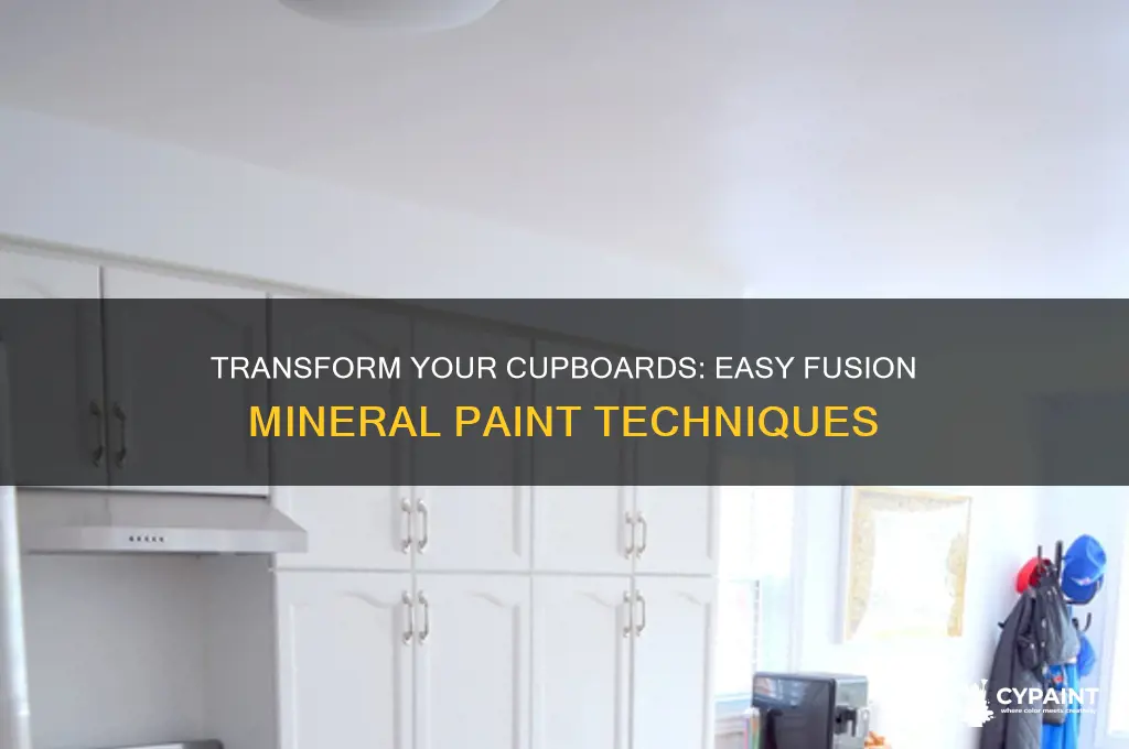 how to paint cupboards with fusion mineral paint