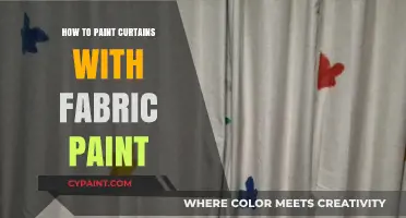 Creative Curtain Makeover: Painting with Fabric Paint Step-by-Step Guide