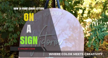 Mastering Curved Lettering: A Step-by-Step Guide to Painting Signs