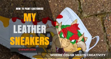 Creative Steps: Customizing Leather Sneakers with Unique Paint Techniques