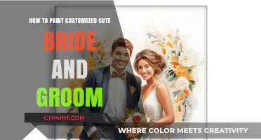 Create Adorable Custom Bride & Groom Paintings: Easy Step-by-Step Guide