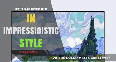 Master Impressionist Cypress Tree Painting: Techniques & Tips for Artists