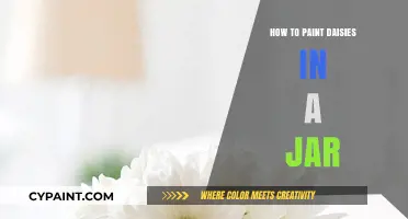Painting Daisies in a Jar: Easy Step-by-Step Guide for Beginners