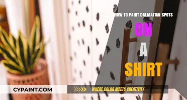 DIY Dalmatian Spots: Easy Steps to Paint Your Unique Shirt Design
