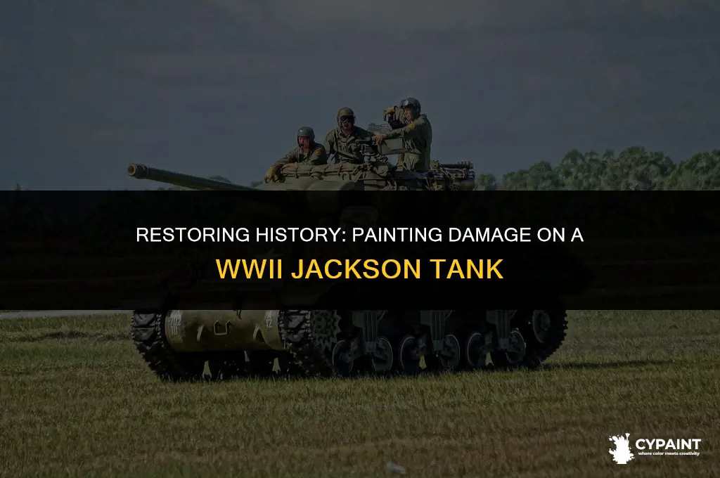 how to paint damage on a world war 2 jackson