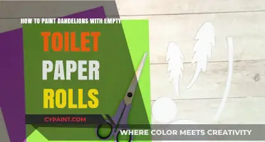Crafting Dandelions with Toilet Paper Rolls: A Creative Guide