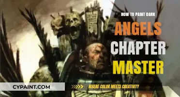 Mastering the Art: Painting the Dark Angels Chapter Master