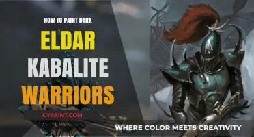 Mastering Dark Eldar Kabalite Warriors: A Step-by-Step Painting Guide