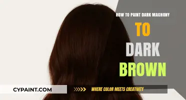 Transforming Dark Mahogany to Rich Brown: A Step-by-Step Painting Guide