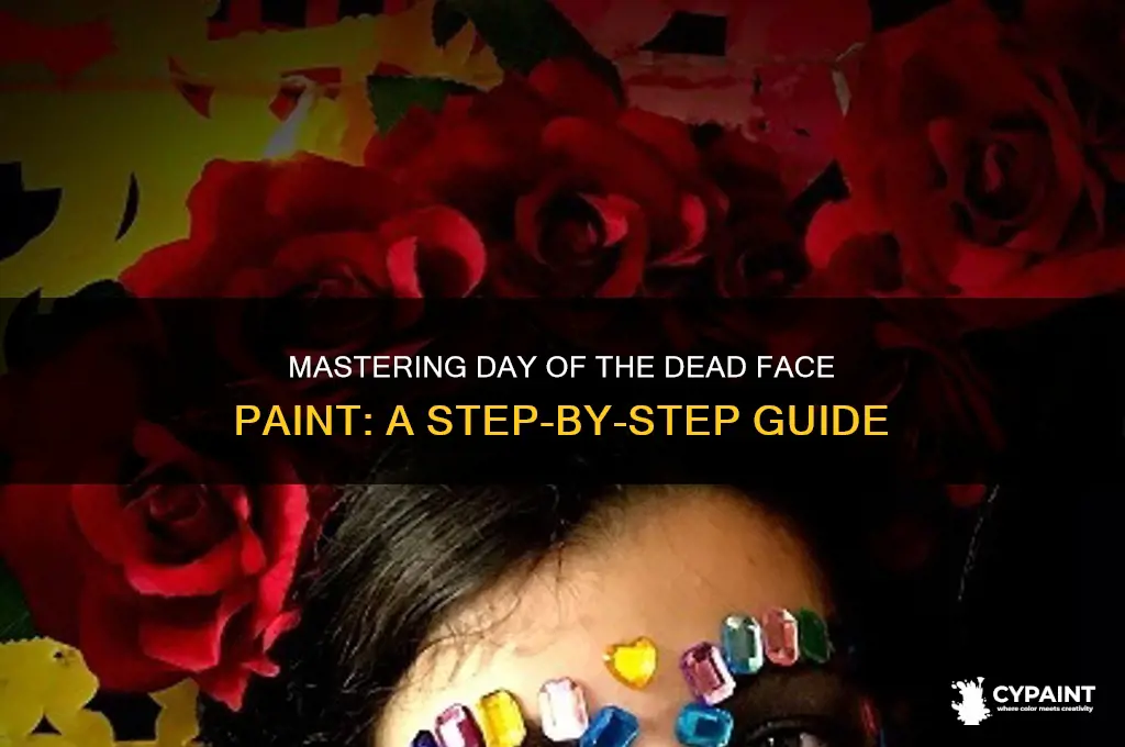 how to paint day of the dead facepaint