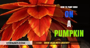 Paint Deku on a Pumpkin: Easy Anime-Inspired Halloween DIY