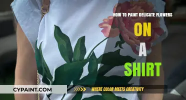 Mastering Delicate Floral Shirt Painting: Tips and Techniques for Beginners