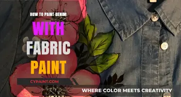 Creative Denim Customization: Mastering Fabric Paint Techniques for Unique Designs