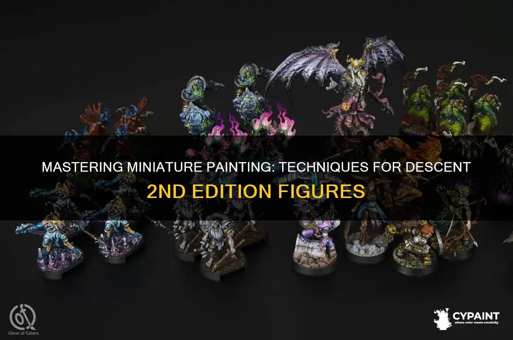 how to paint descent 2nd edition miniatures