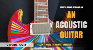 Creative Acoustic Guitar Painting: Step-by-Step Design Guide for Beginners