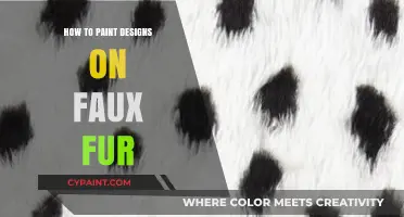 Creative Faux Fur Painting: Techniques for Stunning Custom Designs