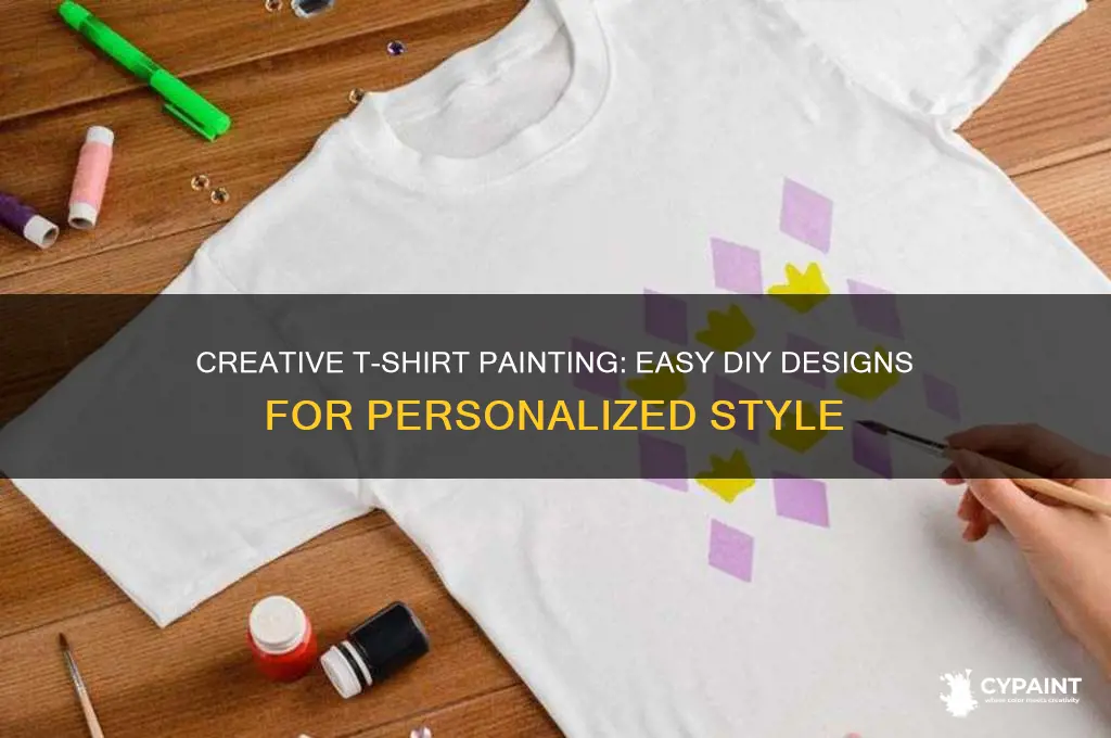 how to paint designs on t shirts