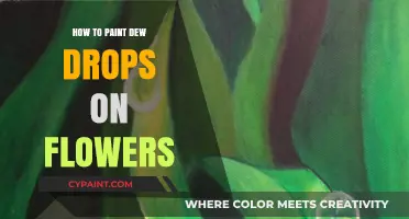 Mastering Dew Drop Painting: Techniques for Realistic Flower Artistry