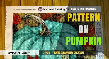 Create Stunning Diamond Patterns on Pumpkins: Easy Painting Guide