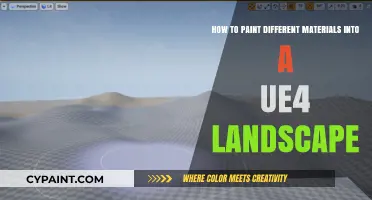 Mastering UE4: Paint Different Materials, One Landscape