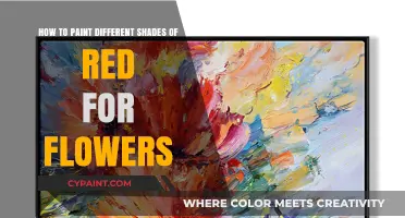 Capturing Red: Painting Vibrant Floral Shades