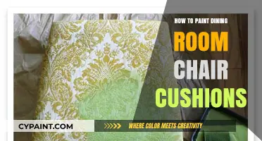 Revamp Your Dining Room: Easy Steps to Paint Chair Cushions