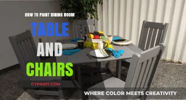 Revamp Your Dining Set: Easy Steps to Paint Table and Chairs