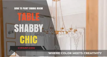 Transform Your Dining Table: Shabby Chic Painting Guide for Beginners