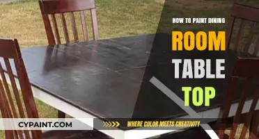 Revamp Your Dining Room: Easy Steps to Paint Your Table Top