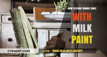Transform Your Dining Table with Milk Paint: A Step-by-Step Guide