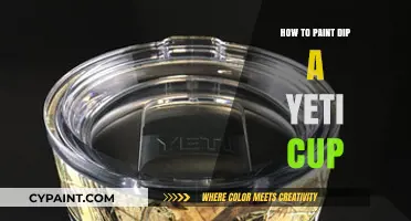 DIY Paint Dip: Transform Your Yeti Cup with Easy Steps