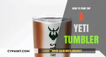 DIY Paint Dip: Transform Your Yeti Tumbler with Style
