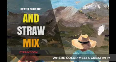 Mastering the Art of Painting Dirt and Straw Mixtures: A Step-by-Step Guide