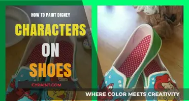 Creative Steps: Painting Disney Characters on Shoes for Beginners