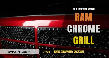 DIY Guide: Painting Your Dodge Ram Chrome Grill Step-by-Step