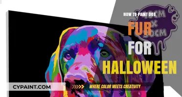 Creative Halloween Dog Fur Painting: Easy DIY Tips and Tricks