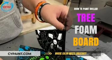 Easy DIY: Transform Dollar Tree Foam Board with Painting Techniques