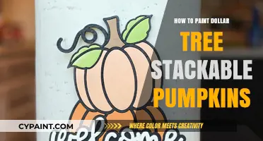 Creative DIY: Painting Dollar Tree Stackable Pumpkins for Fall Decor