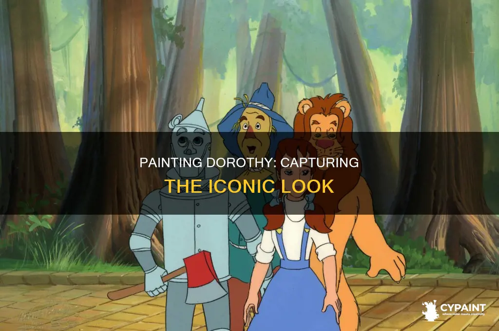 how to paint dorothy from the wizard of oz