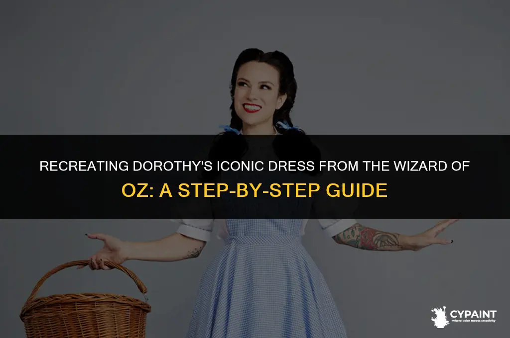 how to paint dorothy