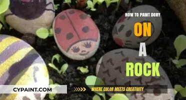 Painting Dory on a Rock: Easy Step-by-Step Guide for Beginners