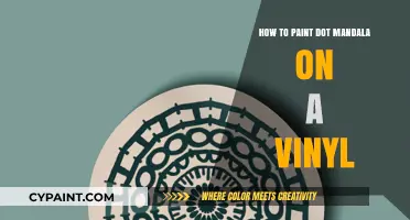 Mastering Dot Mandala Art: Painting on Vinyl Surfaces Step-by-Step
