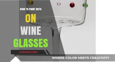 Creative Dot Painting Techniques for Stunning Wine Glass Designs