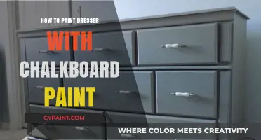 Transform Your Dresser: Easy Chalkboard Paint DIY Guide