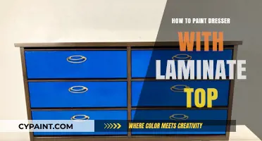 Revamp Your Dresser: Painting Laminate Tops Made Easy