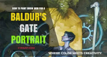 Mastering the Art of Drow Skin in Baldur's Gate Portraits