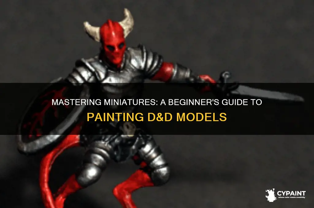 how to paint dungeons and dragons models